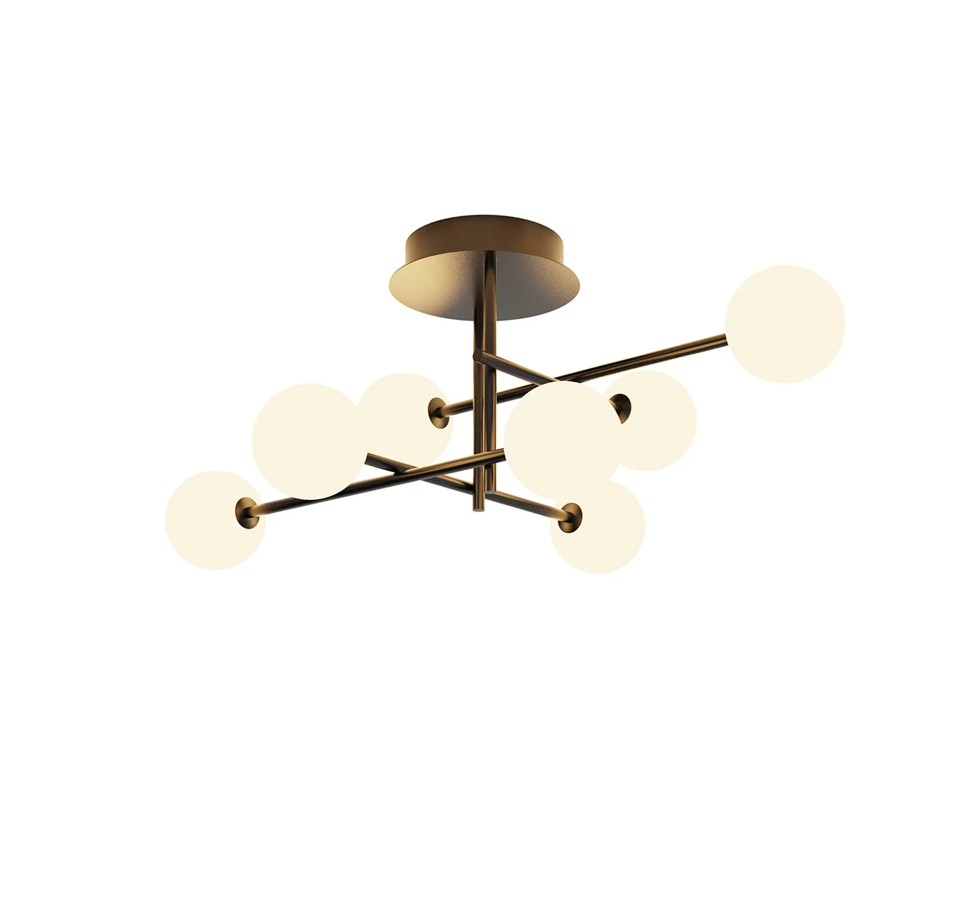 Cellar 4000K Ceiling Lights Mantra Semi Flush Fittings